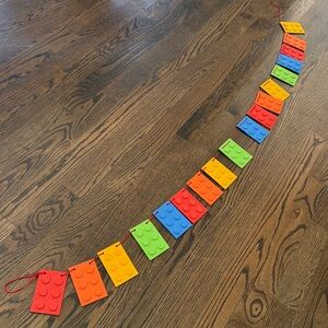 Lego party banner